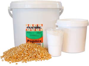 Spand  - popcorn incl. salt/fedt
