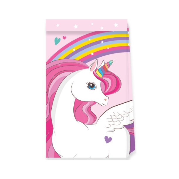 4 Party poser FSC  UNICORN RAINBOW COLORS