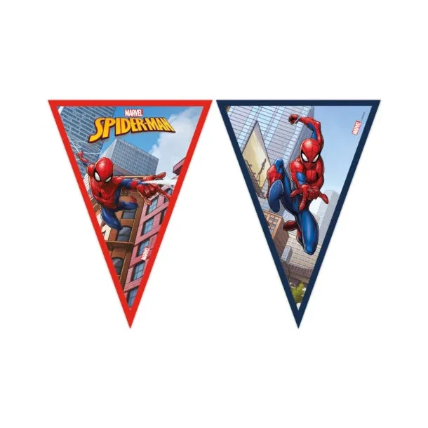 Flag Banner FSC (9 Flag)  Spiderman Crime Fighter