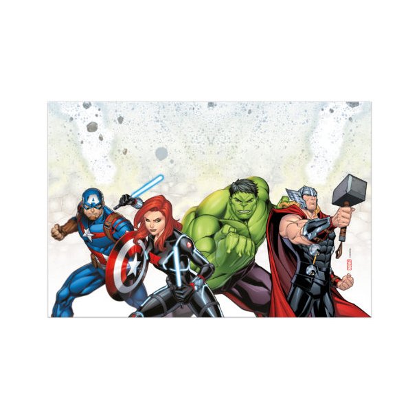 1 Plastik borddug 120X180CM  Avengers Infinity Stones