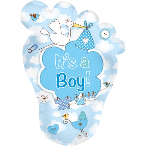 Baby Fod - Its a Boy! folie Ballon - 46x70cm