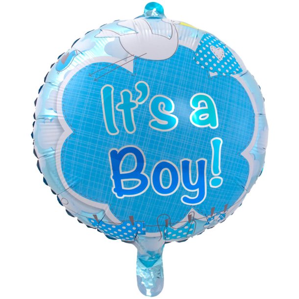 Folie Ballon, Its a boy - 43 cm