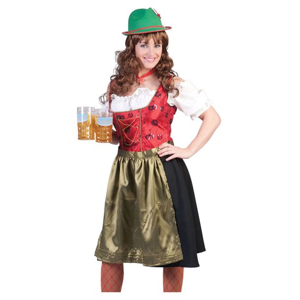 Tyroler Oktoberfest kostumer kvinder - Partyshoppen.dk