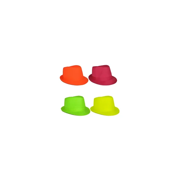 Hat Fedora i NEON farve