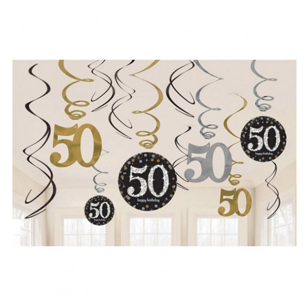50 rs Fdselsdag loftdekorationsst