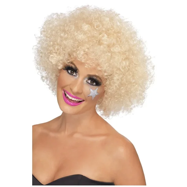 Afro Paryk Blonde