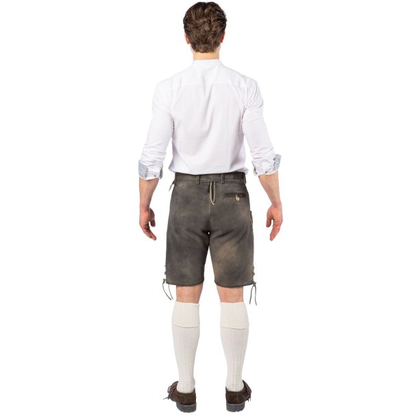 Lederhosen korte i skind - stengr