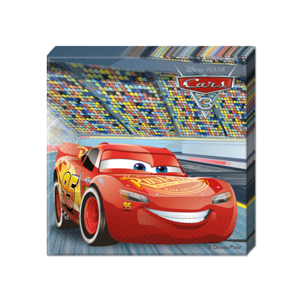 Cars 3, frokost servietter, 20stk