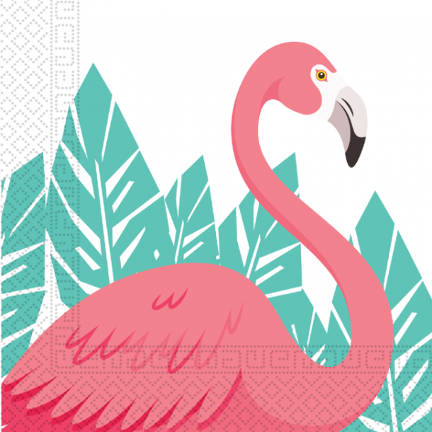 Flamingo servietter