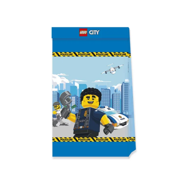 LEGO CITY - 4 papir slikposer