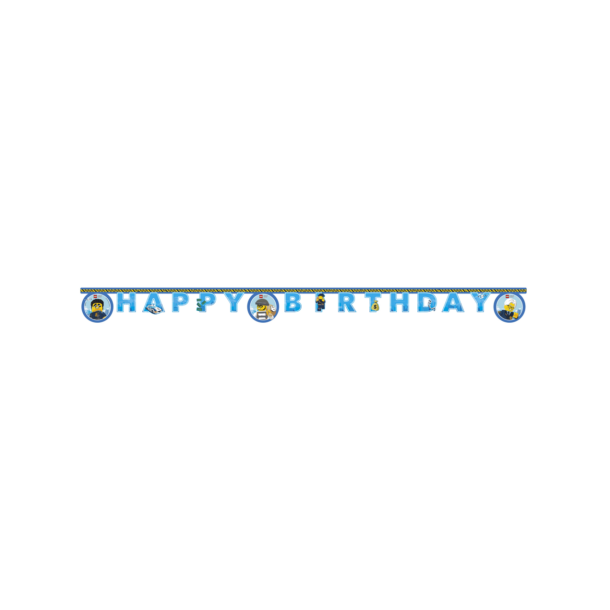 1 Happy Birthday Banner  LEGO CITY