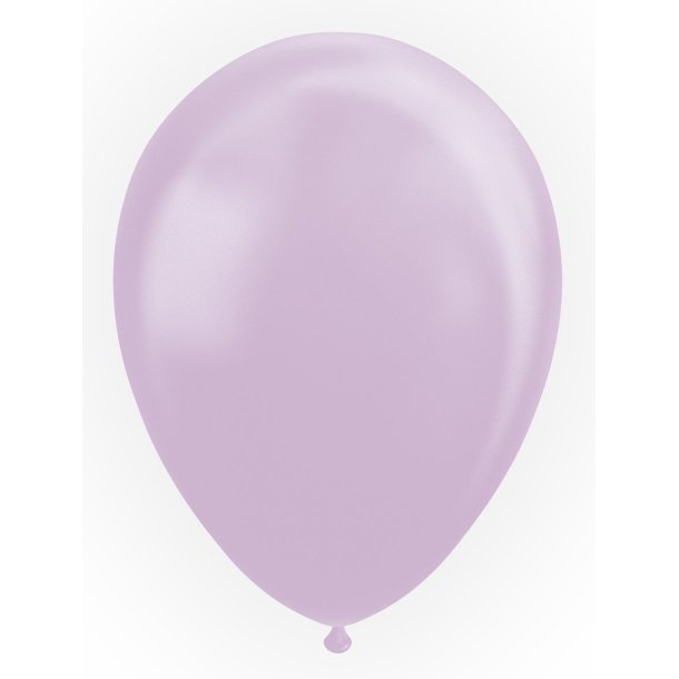 Ballon perlemor 10 stk. - Lavendel