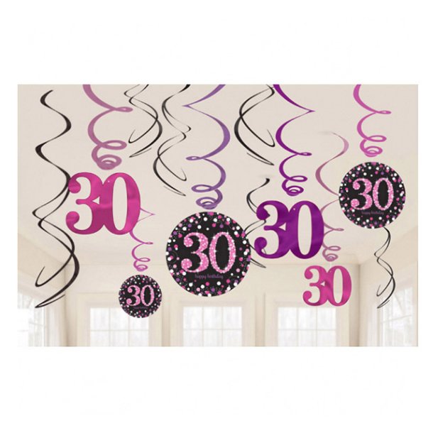 30 rs Fdselsdag loftdekorationsst