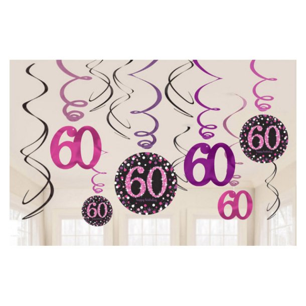 60 rs Fdselsdag loftdekorationsst