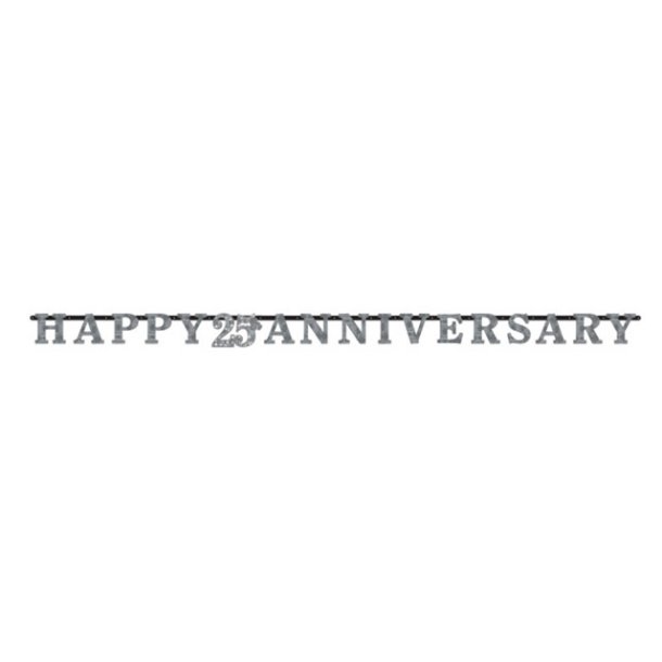 "Happy anniversary" banner - 25 r