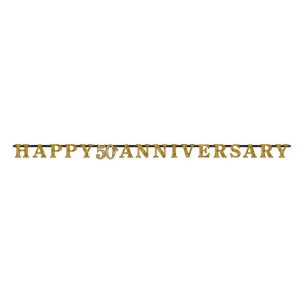 "Happy anniversary" banner - 50 r