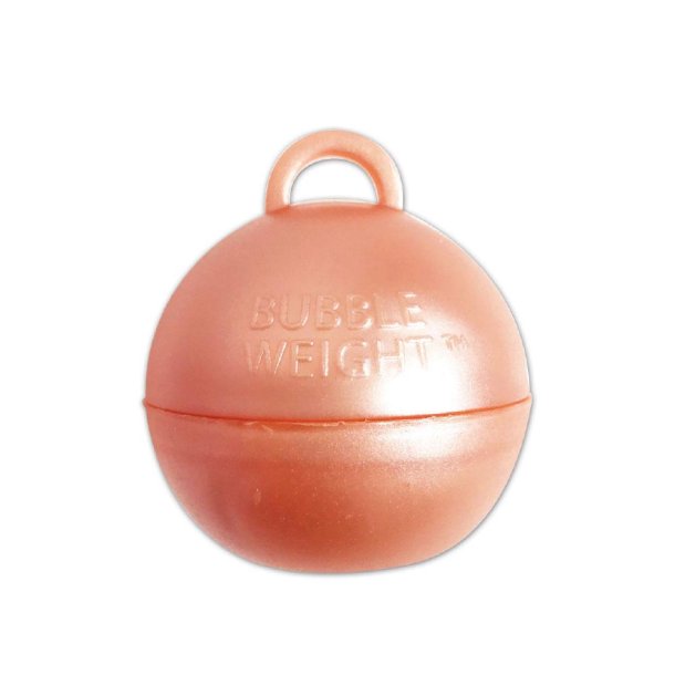 Ballonvgt Rund kugle, Rose Gold - 35 g