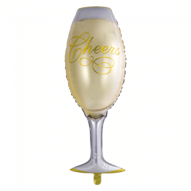 Champagne glas folie ballon