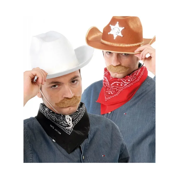 Cowboy bandana trklde SORT