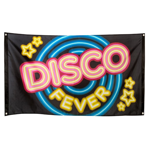 Disco flag i Neonskilt Look