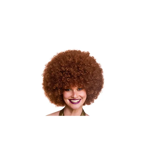 Gigant Afro Paryk brun