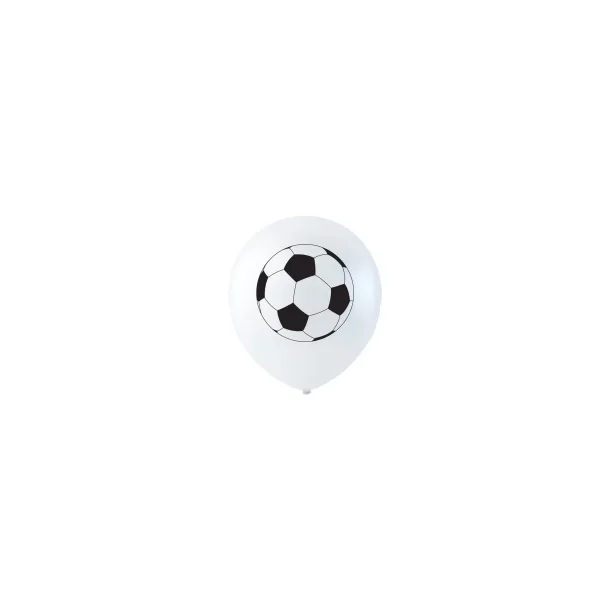 Ballon med Fodbold 30cm, 8 stk.