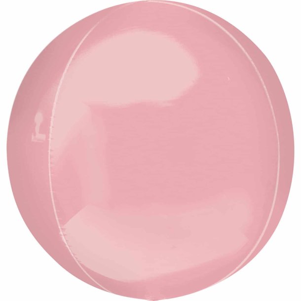 Folieballon orbz Pastel Pink