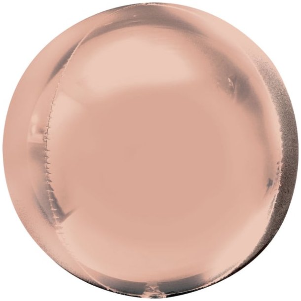 Folieballon orbz Rose Gold