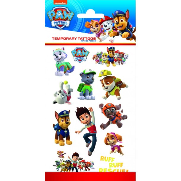 Paw Patrol tatoveringer