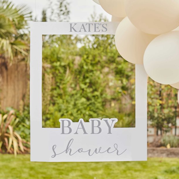 Personlig Baby Shower Selfie fotoramme