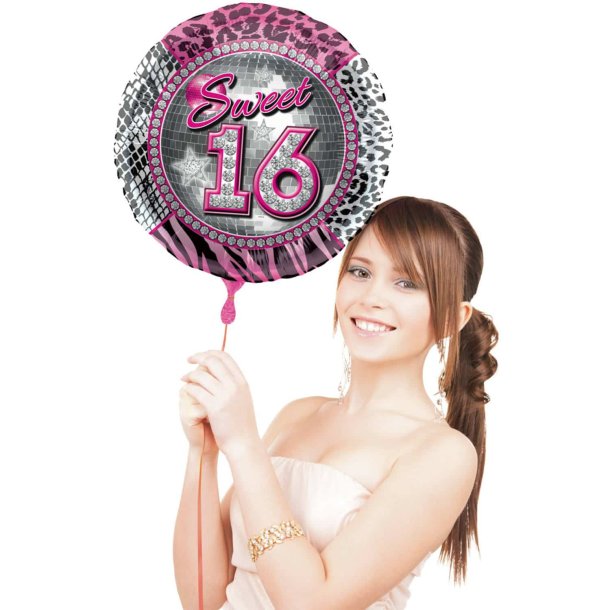 Sweet 16 folieballon