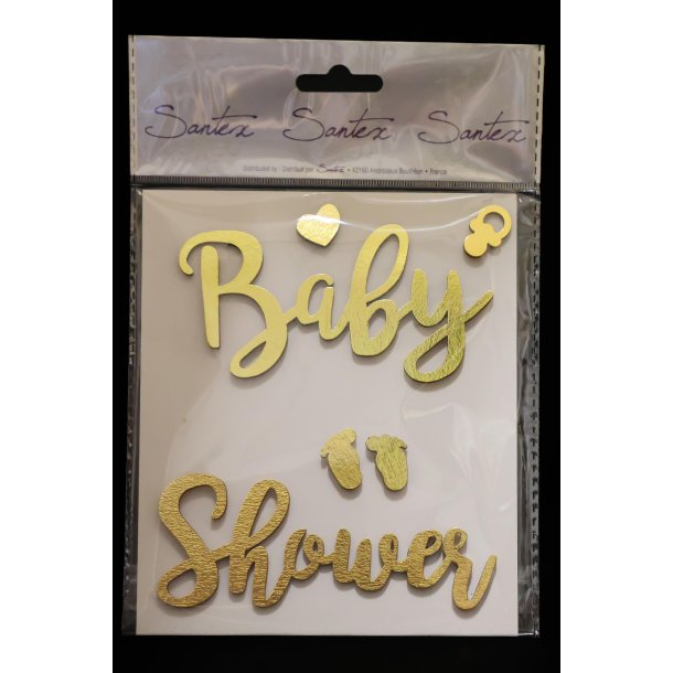 Baby shower deco - Guld