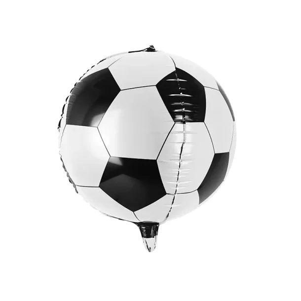 Folie ballon fodbold - rund, 40cm