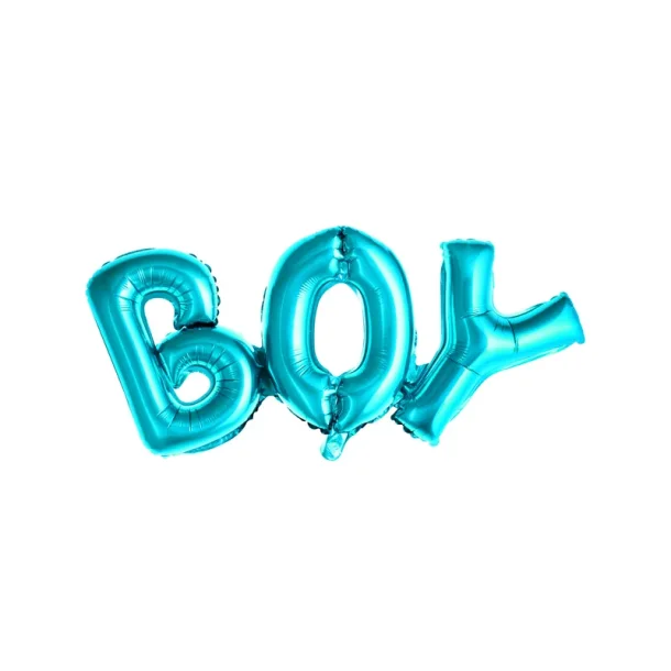 Folie Ballon - Boy, 67x29cm, bl