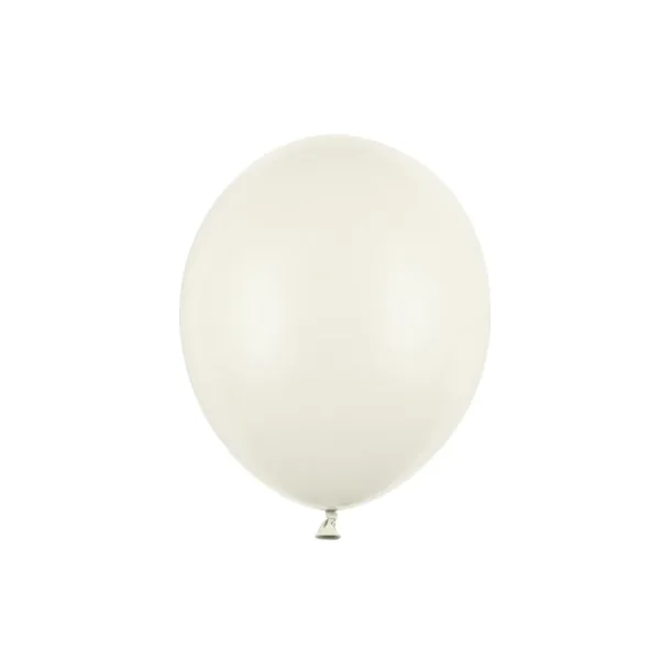 Strke Balloner - 30cm, Pastel Light Cream - 50 stk.