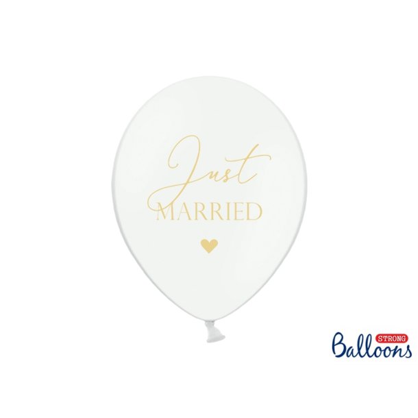 Just Married ballon