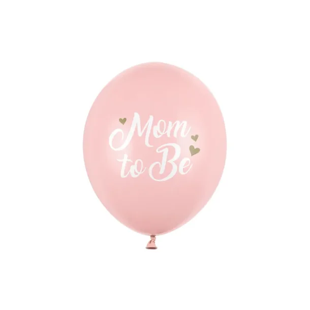 Balloner -30 cm - Mom to Be, Pastel Pink