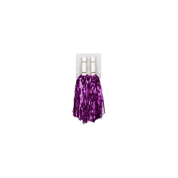 Pom Pom Cheerleader i metallic pink