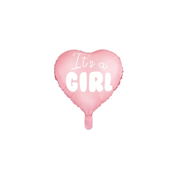 Its a girl folieballon lyserd