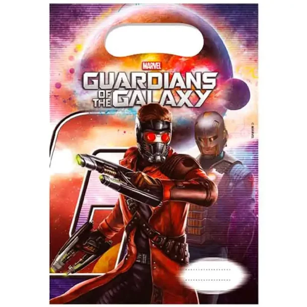 guardians of the galaxy slikposer. 6 stk