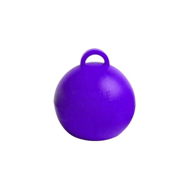 Ballonvgt Rund kugle, Lilla - 35 g