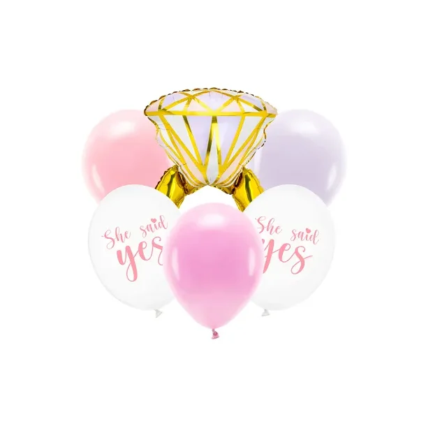 Ballon buket Ring, mix