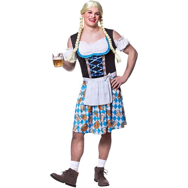 Oktoberfest Kjole Bavarian Beer til mnd