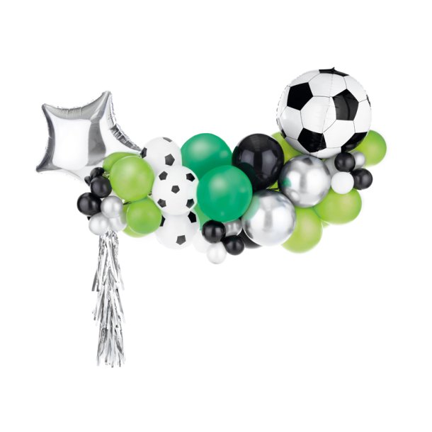 Ballon bue - Fodbold, mix, 150x126cm