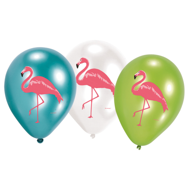 Flamingo latexballon - 27,5 cm